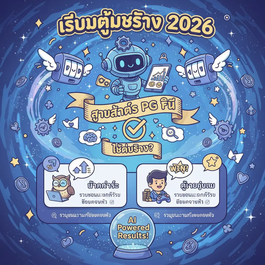 สูตรสล็อต pg ฟรี ใช้ได้ จริง 2026 - Ai ปัญญาประดิษฐ์