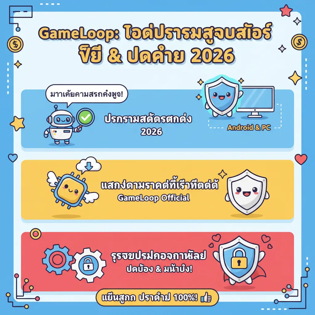โหลดโปรแกรมสูตรสล็อต ฟรี - GameLoop