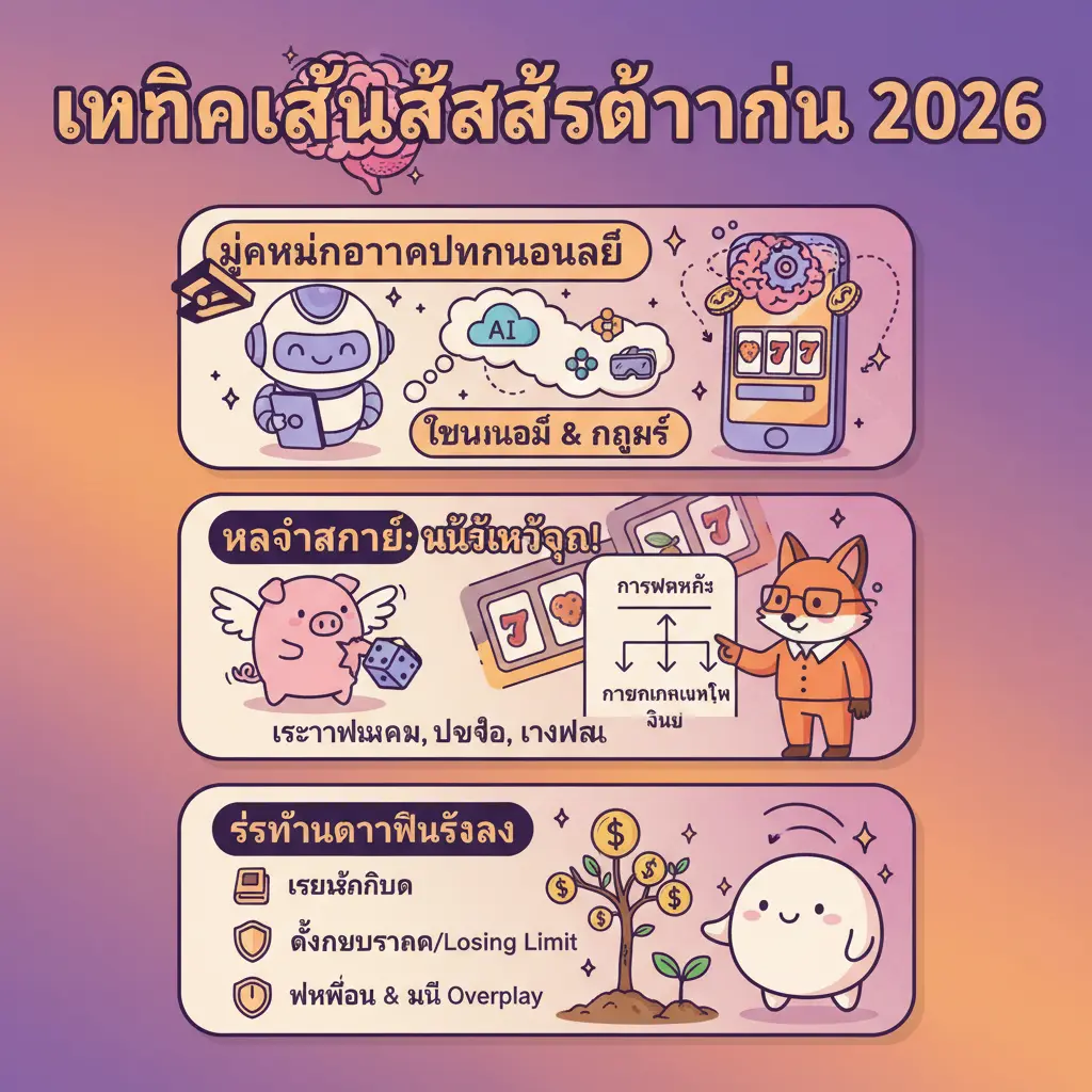 เทคนิคเล่นสลอต - การพนันออนไลน์