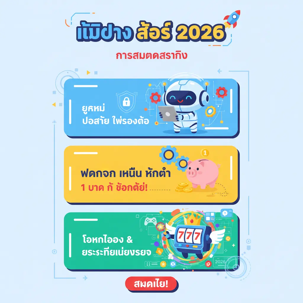 เว็บตรง สล็อต ฝากถอน ไม่มี ขั้นต่ำ 1 บาท ก็ ถอนได้ - 未知實體