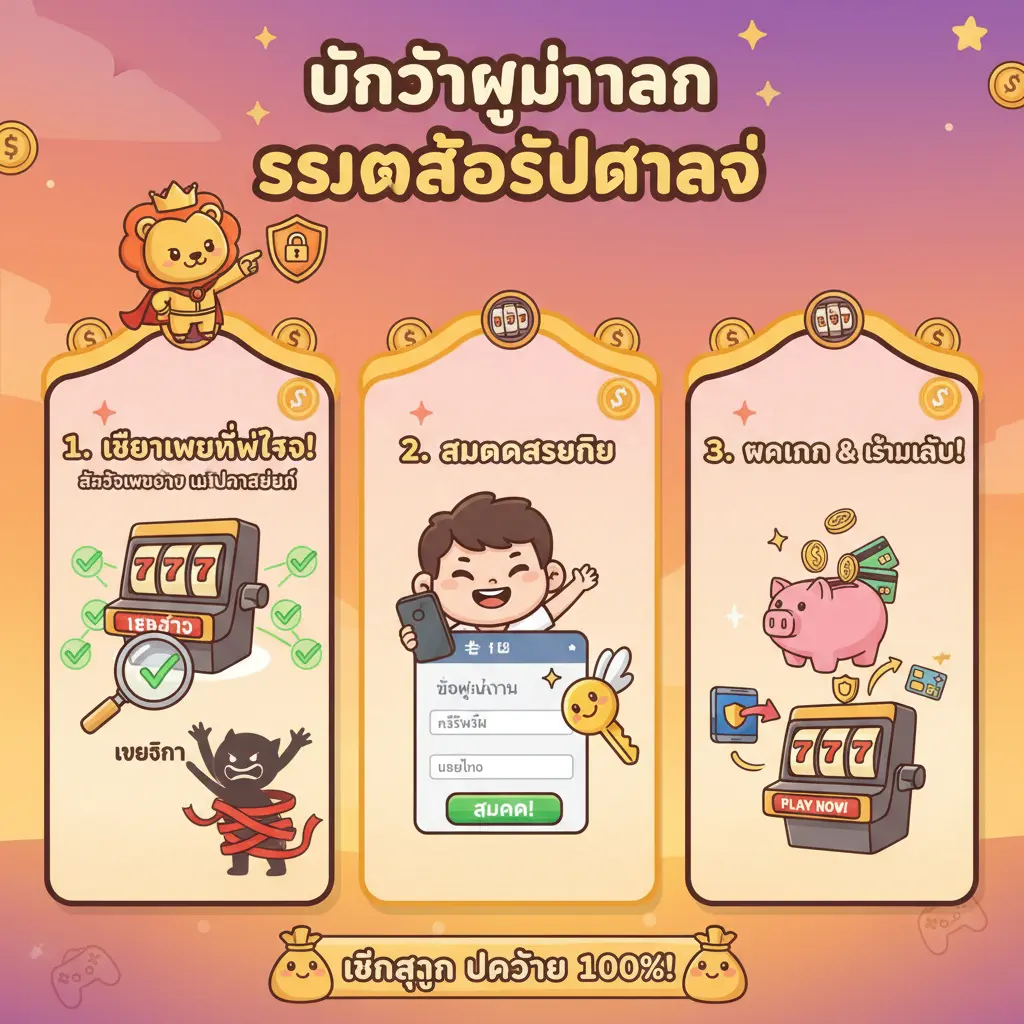 ระบบสลอต - บัญชีผู้ใช้งาน