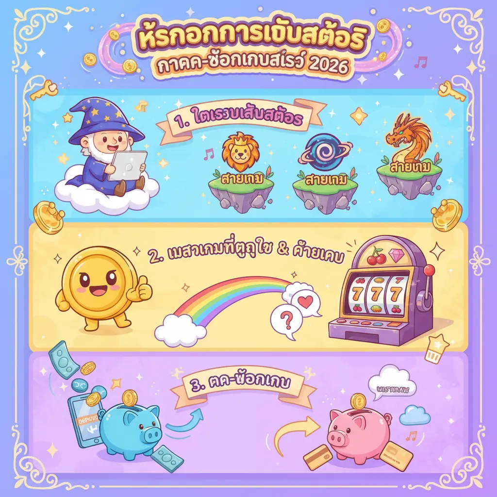 ขั้น ตอน การเล่นสล็อต - เกมสล็อต