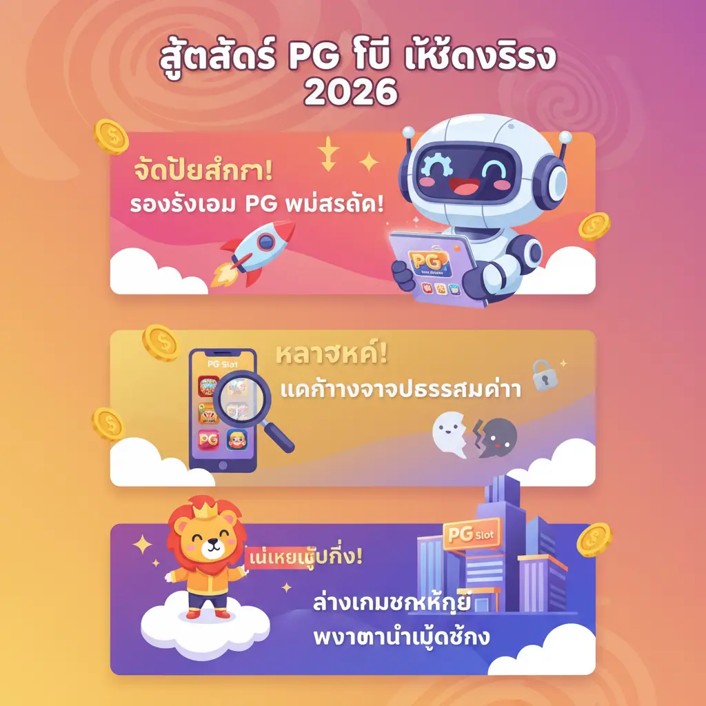 สูตรสล็อต pg ฟรี ใช้ได้ จริง 2026 - สล็อต pg