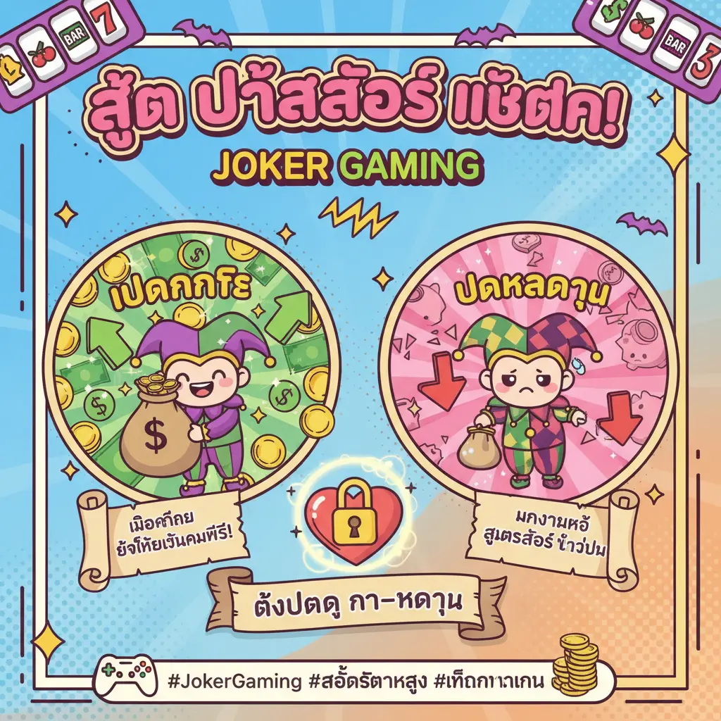 สูตร ปั่นสล็อต ให้แตก - Joker Gaming